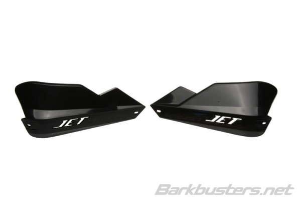 Barkbusters Jet Protections en plastique noir