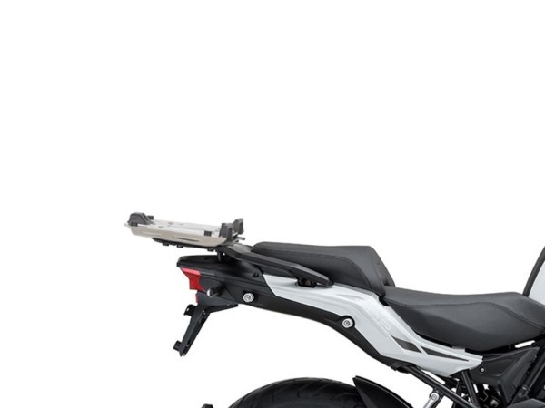 Kit de montage pour top case Shad, peint en noir, pour Benelli TRK 125 /251 /502