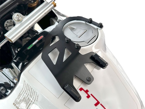 Anneau de réservoir Basic avec unité de fermeture de la sacoche de réservoir pour Ducati DesertX Rally (24-) Hepco & Becker