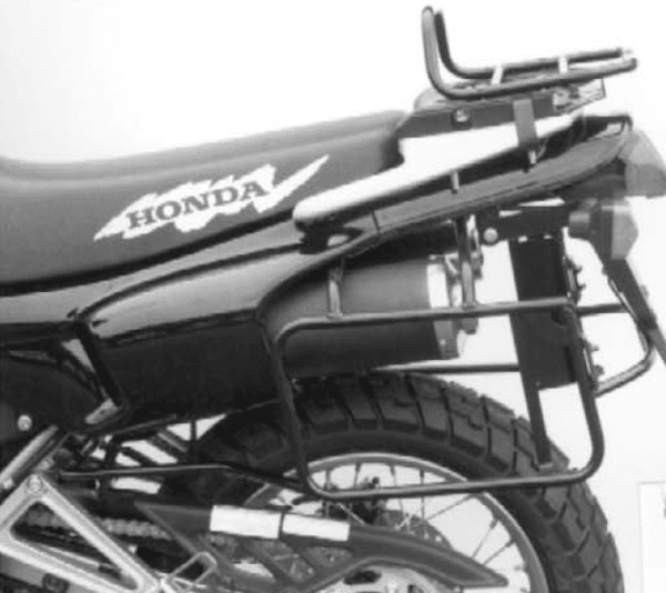 Support de valises latérales vissé noir pour Honda NX 650 Dominator (95-02) Hepco & Becker