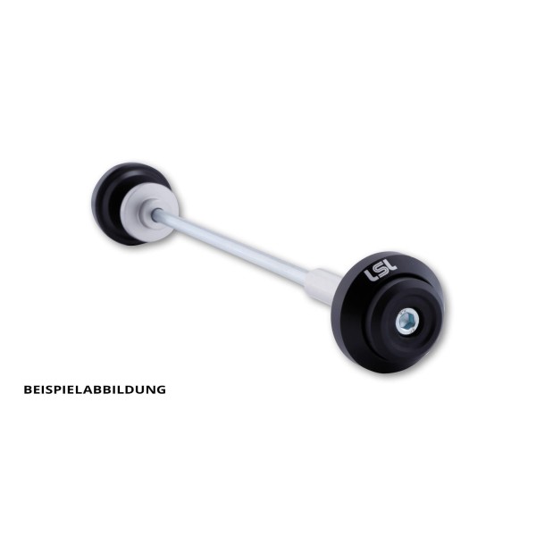 LSL Achs Ball GONIA für diverse Kawasaki, carbon look, hinten