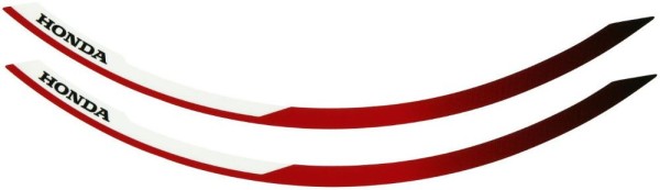 Jeu d'autocollants décoratifs de jantes Victory Red R334 pour Honda CRF1000L Africa Twin (année 18-) Original Honda