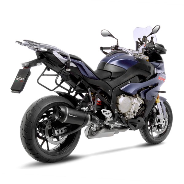 LeoVince système d?èchappement Factory S pour BMW S 1000 XR, carbone noir, slip on, Euro4, E-approbation