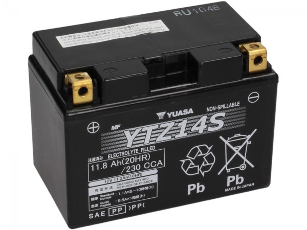 Batterie Yuasa 12 V, 11 A, gel / SLA