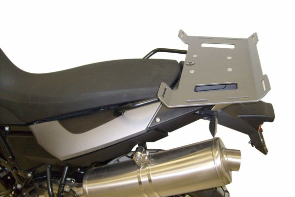Elargissement du pont de bagages argenté pour BMW F 650 GS Twin (08-11)/F 700 GS (12-17)/F 800 GS (08-18)