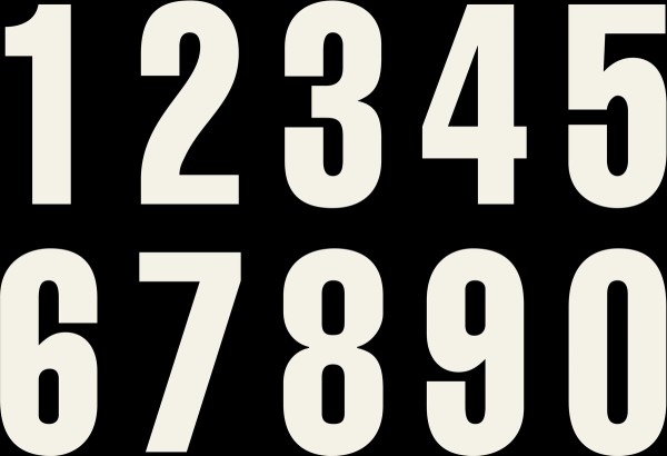 Numéros de course KTM