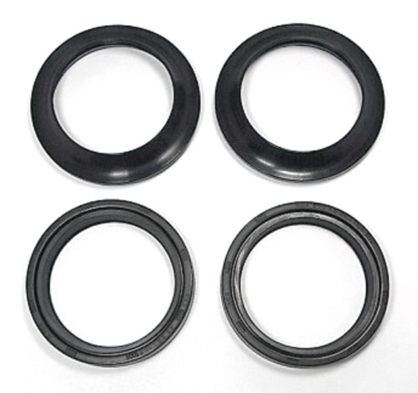 Kit de bagues d'étanchéité de fourche Tecnium avec capuchons de poussière - 39x52x11 mm