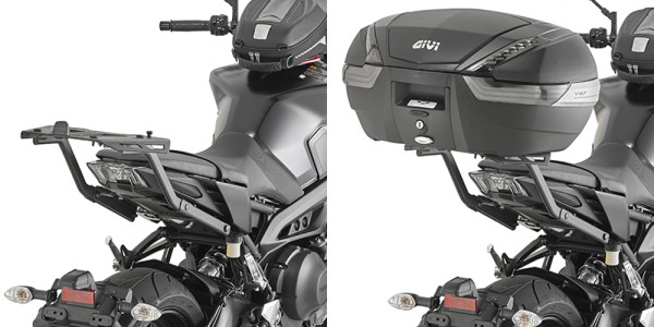 Support de top case pour Yamaha MT-09 (année 17-19) Givi