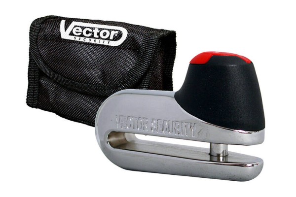 VECTOR Block One Antivol pour disque de frein Chrome