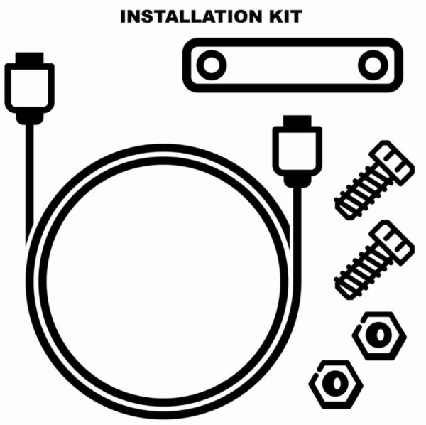 Kit de montage pour alarme antivol pour Aprilia RS 660