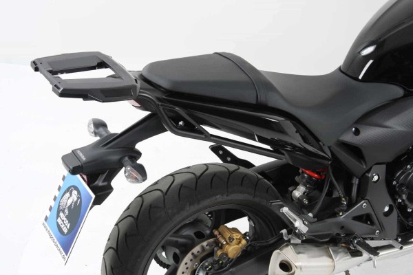 Support de topcase Alurack noir pour Honda NC 750 Integra /DCT (14-15) Hepco & Becker