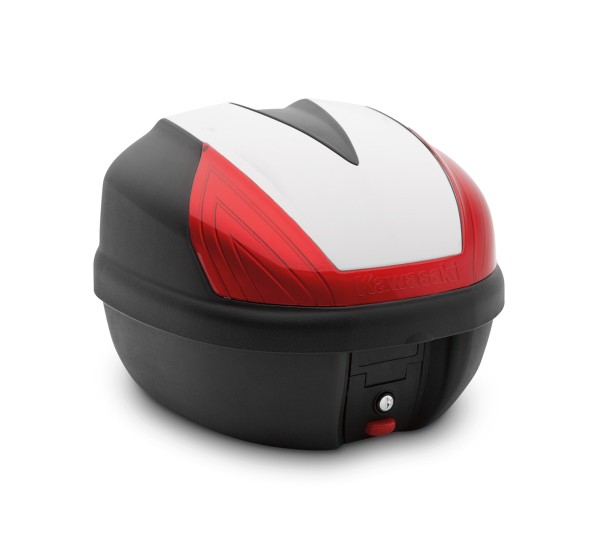 Cache pour top case 30L 15T Pearl Blizzard White (54X) Ninja650 2017 Original Kawasaki