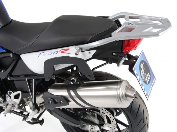 Supports latéraux C-Bow noirs pour BMW F 800 R (15-) Hepco & Becker