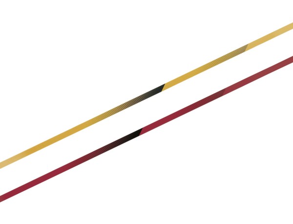 Kit d'autocollants décoratifs pour jantes rouges d'origine Kawasaki