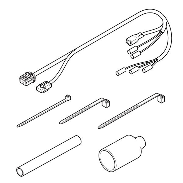 Kit de montage de poignée chauffante d'origine Honda