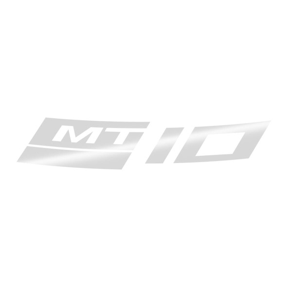 Autocollants réfléchissants pour jantes arrière argentés pour Yamaha MT-10 (22-) Original