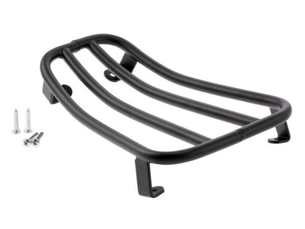Porte-bagages passe-partout pour Vespa GTS/GTS Super/GTV/GT 60/GT L 125-300ccm 4T LC, noir mat