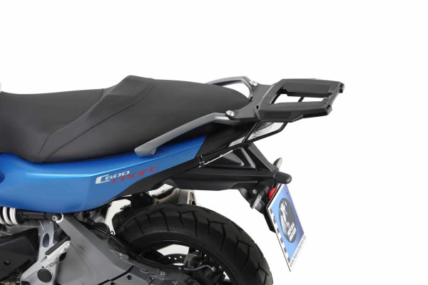 Support de topcase Alurack noir pour BMW C 600 (12-15)/650 Sport (16-21) Hepco & Becker