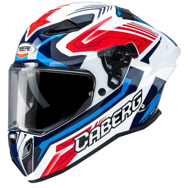 Caberg casque Drift Evo II Jarama blanc/rouge-bleu