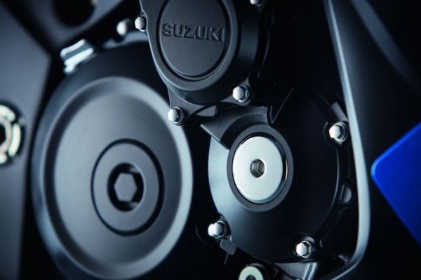 Couvercle de service de vilebrequin (chromé) pour Suzuki GSX-S1000 BJ. 2015-2017/ GW250 Inazuma BJ. 2013-2015