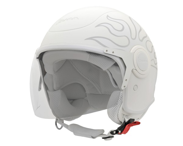 Casque Vespa VJ Justin Bieber - blanc