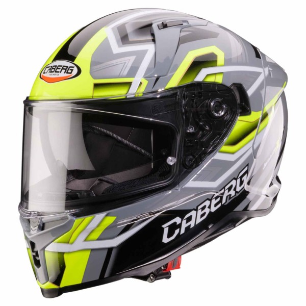 Caberg casque Avalon X Brama gris/noir-fluo-jaune