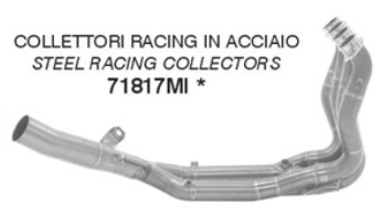 ARROW Racing-Krümmer für BMW M1000 RR, 2025-