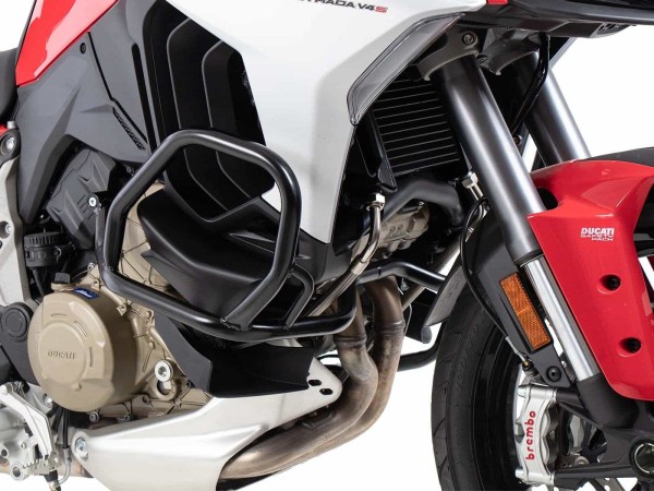 Arceau de protection moteur noir pour Ducati Multistrada V4 /S /Pikes Peak /Rally /RS (25-) d'origine