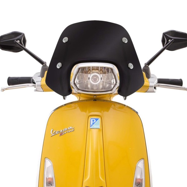 Pare-brise Ermax Piccolo pour Vespa Sprint - noir