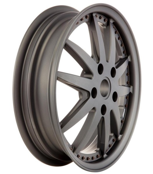 Jante Sport avant/arrière pour Vespa GTS/GTS Super/GTV/GT 60/GT/GT L/946 125-300ccm, grise mate