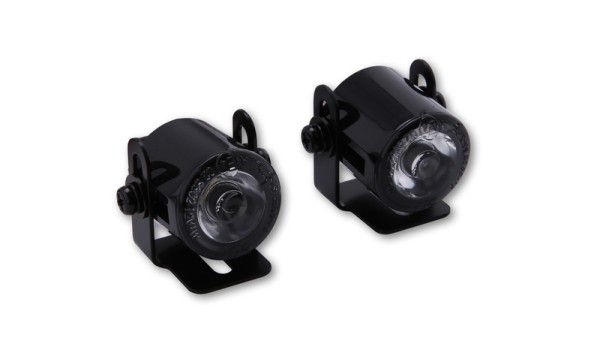 HIGHSIDER smart LED feu de position rond, diamètre 24,7 mm, Avec support universel