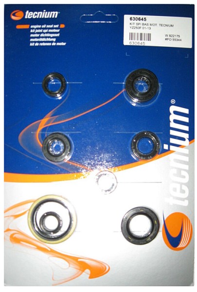 Jeu de bagues d'étanchéité moteur Tecnium