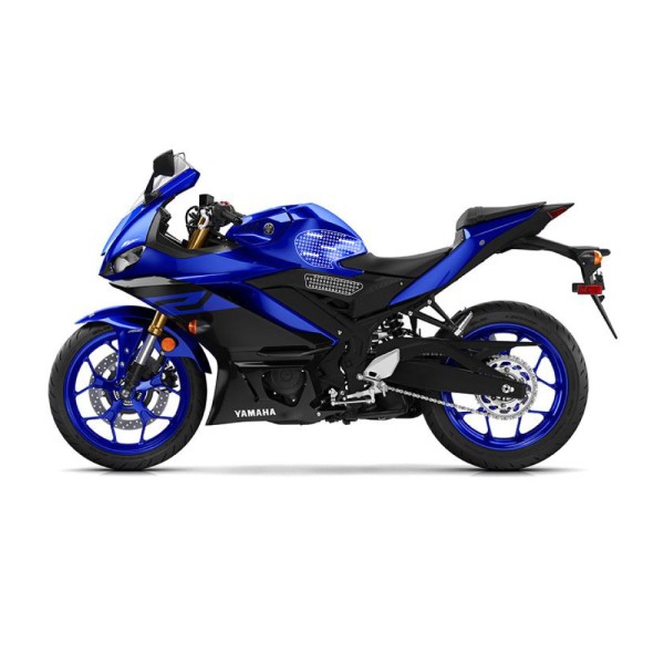 Stompgrip klar, Volcano, für Yamaha YZF-R3, 2019-2025