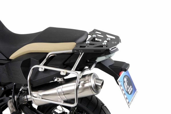Minirack porte-bagages arrière souple noir pour BMW F 800 GS Adventure Hepco & Becker