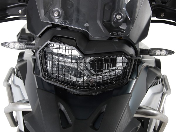 Grille de protection des feux noire pour BMW F 850 GS (année 18-) Hepco & Becker