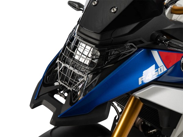 Grille de protection de phare noire pour BMW F 450 GS (25-) Hepco & Becker