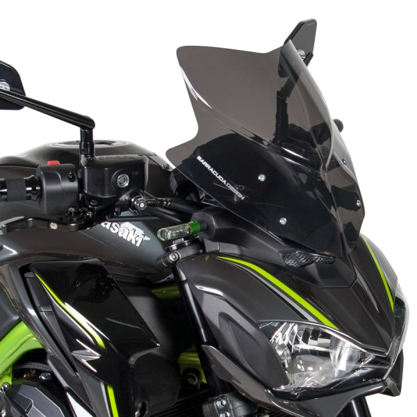 Barracuda Windschild Aerosport Plexiglas für Kawasaki Z900 2017 - 2019