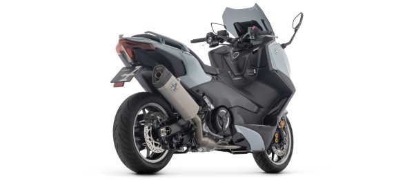 ARROW PISTA Titan schwarz für Yamaha TMAX 560, 2025-