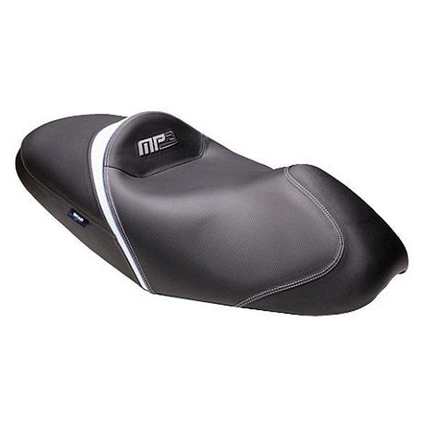 Selle confort Shad noir et blanc pour Piaggio MP3