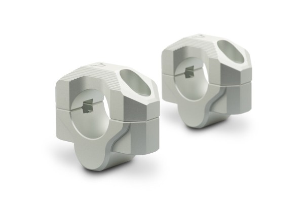 SW-Motech Réhausse de guidon, argent pour guidon Ø 28 mm, H=20 mm pour KTM 1290 Super Duke GT - SW Motech