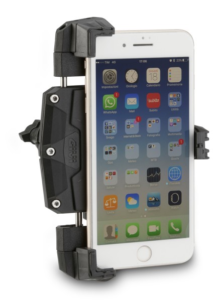 Support universel pour smartphone pour guidon avec diamètre de tube de 8 à 35 mm