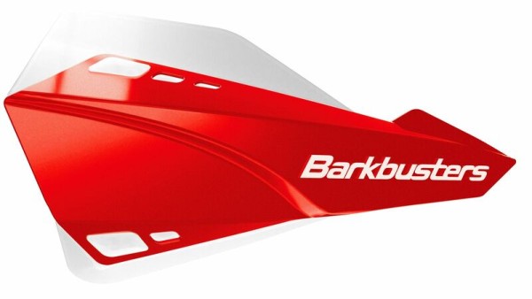 Barkbusters Sabre Kit de protection des mains Fixation universelle rouge/blanc