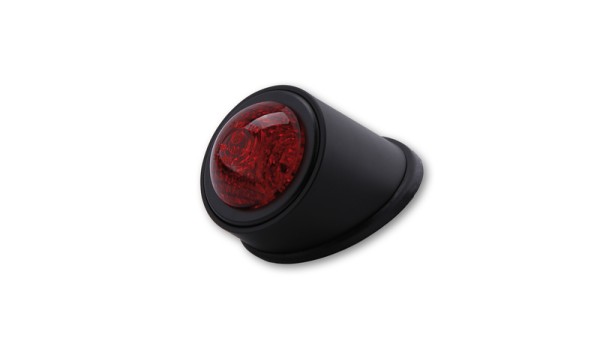 HIGHSIDER smart Old School Type 1 Feu arrière à LED noir E-approuvé (1pc)