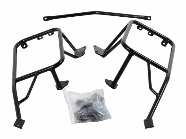 Support de valises latérales vissé noir pour BMW R 1200 GS Adventure (06-13) Hepco & Becker
