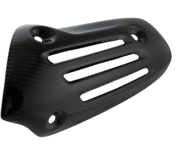 Bouclier thermique d'échappement pour Vespa Primavera/Sprint 50-150ccm 4T AC ('16-), carbone