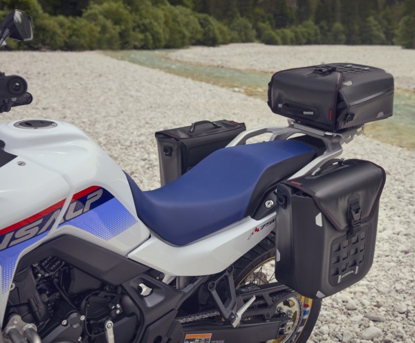 Sacoche latérale gauche pour Honda XL 750 Transalp (25-) / embrayage électrique (26-) d'origine