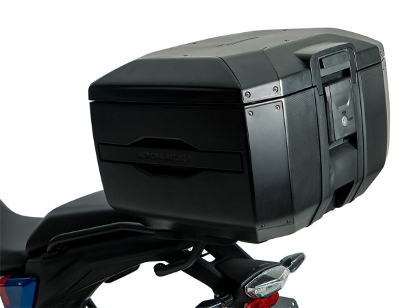 Kit Smartrack avec top-case Xcore 40 noir pour BMW F 450 GS (25-) Hepco & Becker