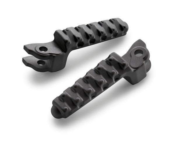 KTM kit repose-pieds noir pour Duke 125 / 390 (année 17-)