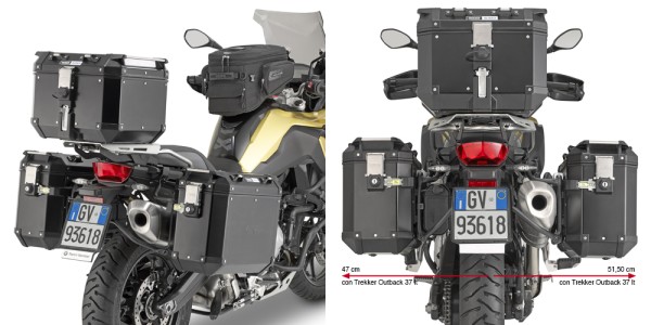 Support de valises latérales pour BMW F 850 GS (année 18-) / BMW F 750 GS (année 18-) Givi
