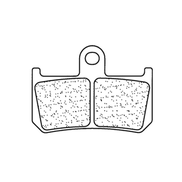 CL Brakes Street plaquettes de frein en métal fritté - 1180A3+